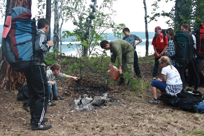 Эко-лагерь на Тургояке 2013